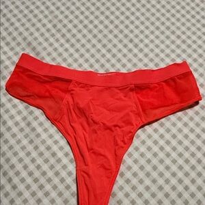 Women's Red Intimate Thong